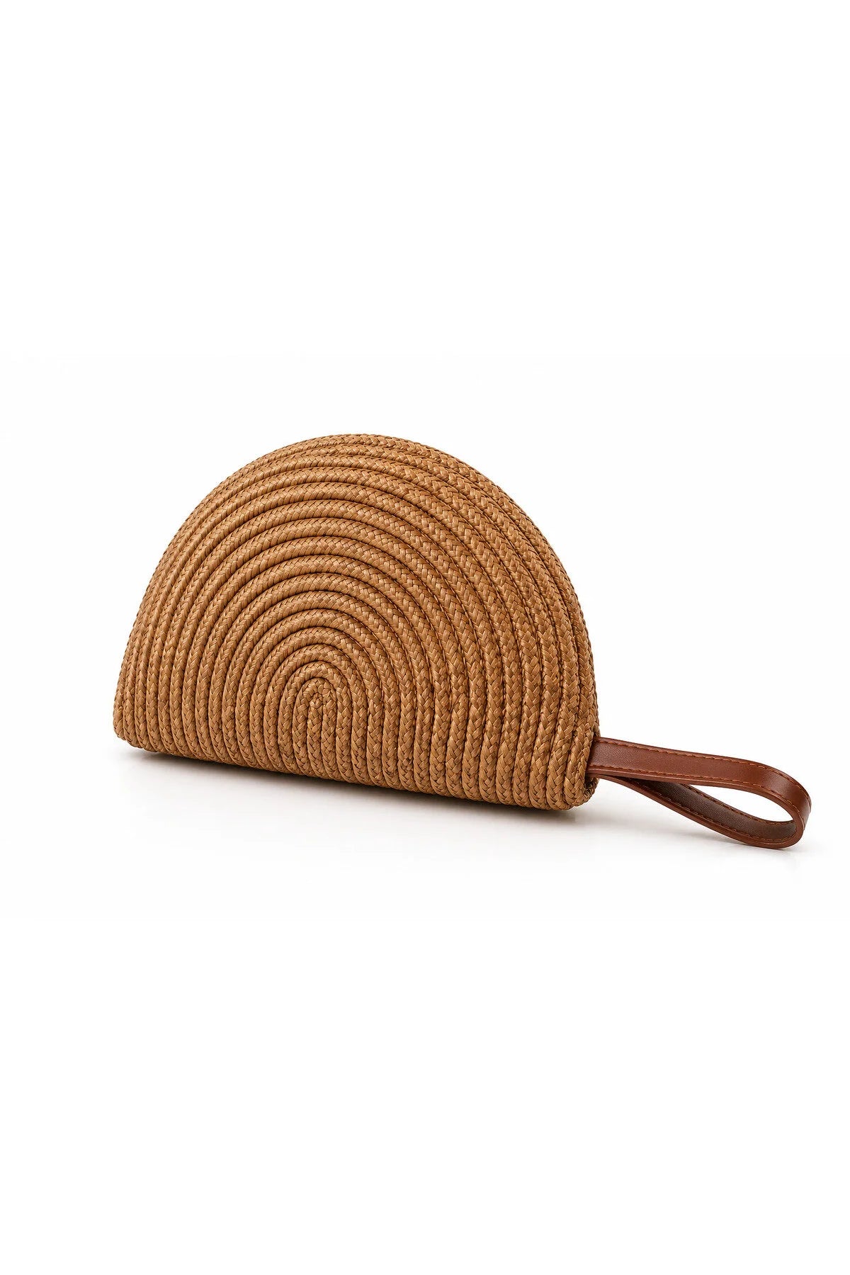 SOLEA Straw Hasır Clutch Çanta